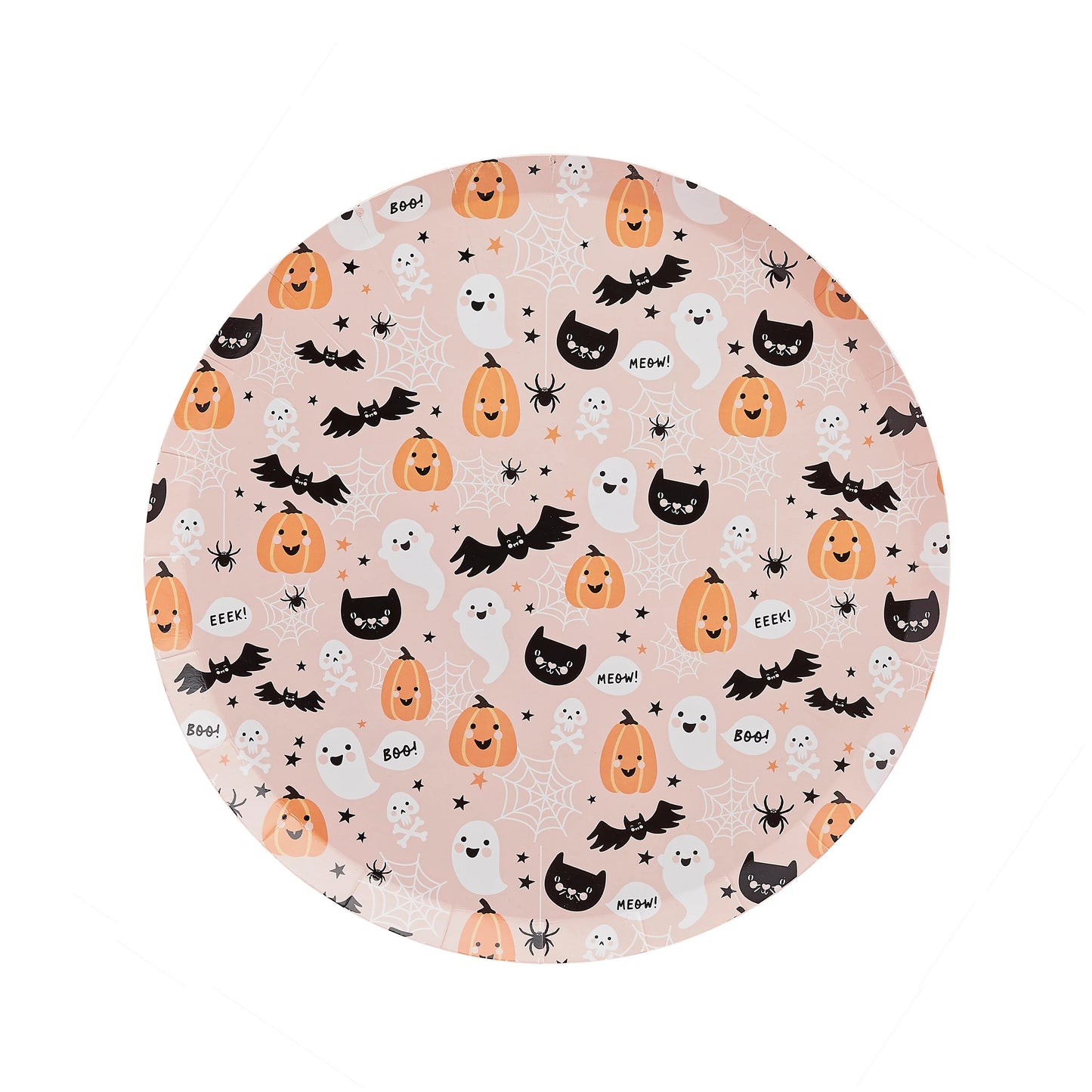 Halloween Character Plates 24pk