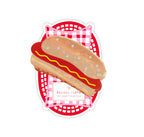 Hot Dog Hair Claw