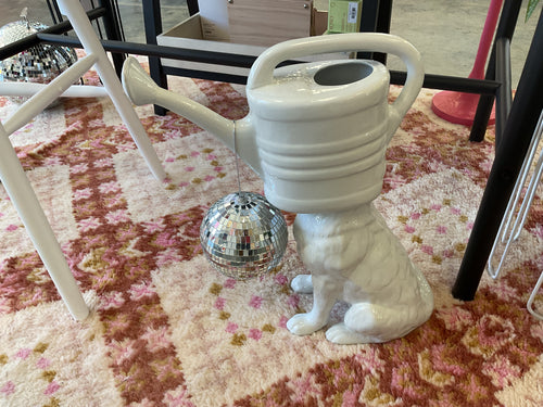 Wolf Watering Can Decor