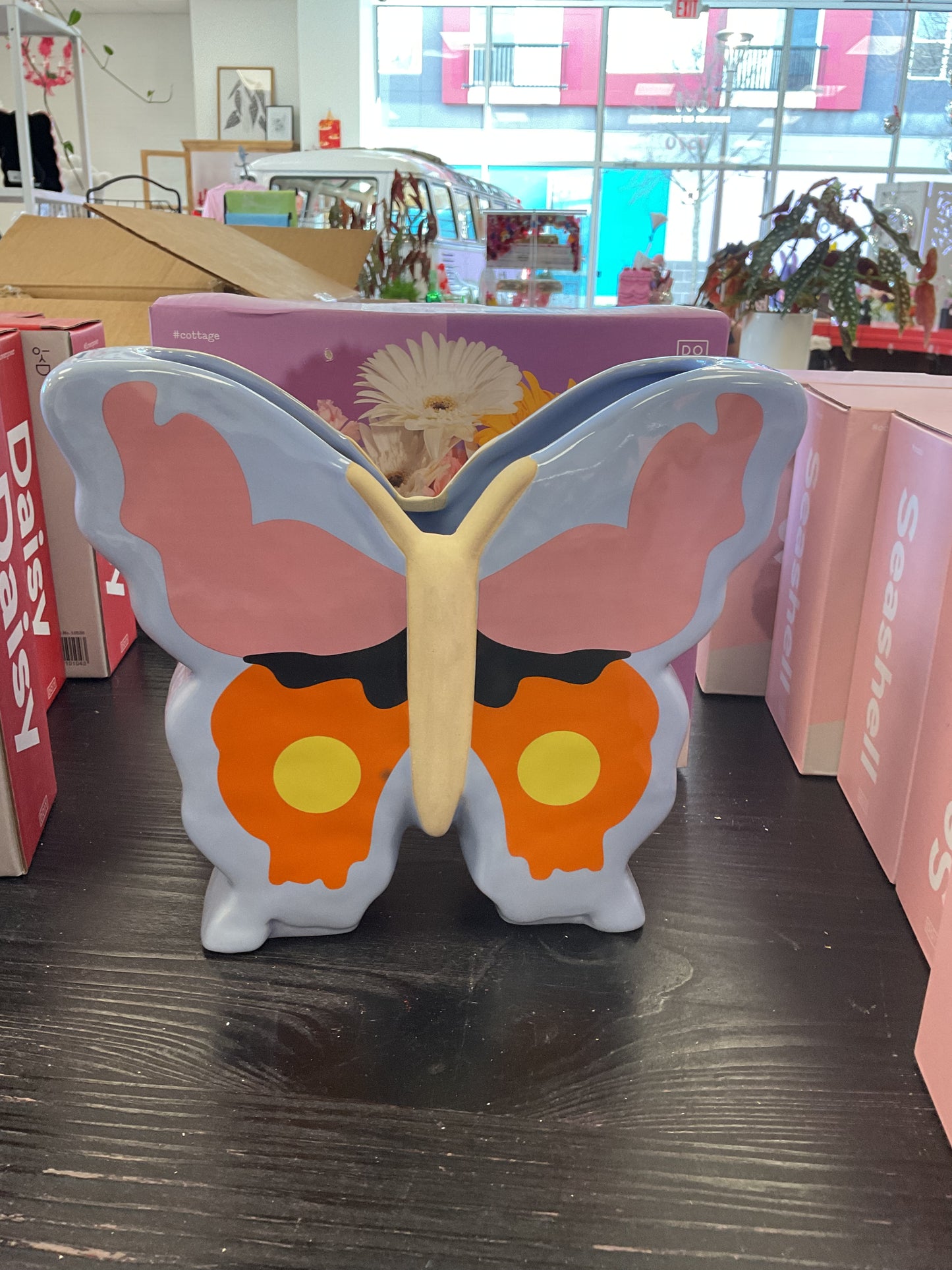 Butterfly vase