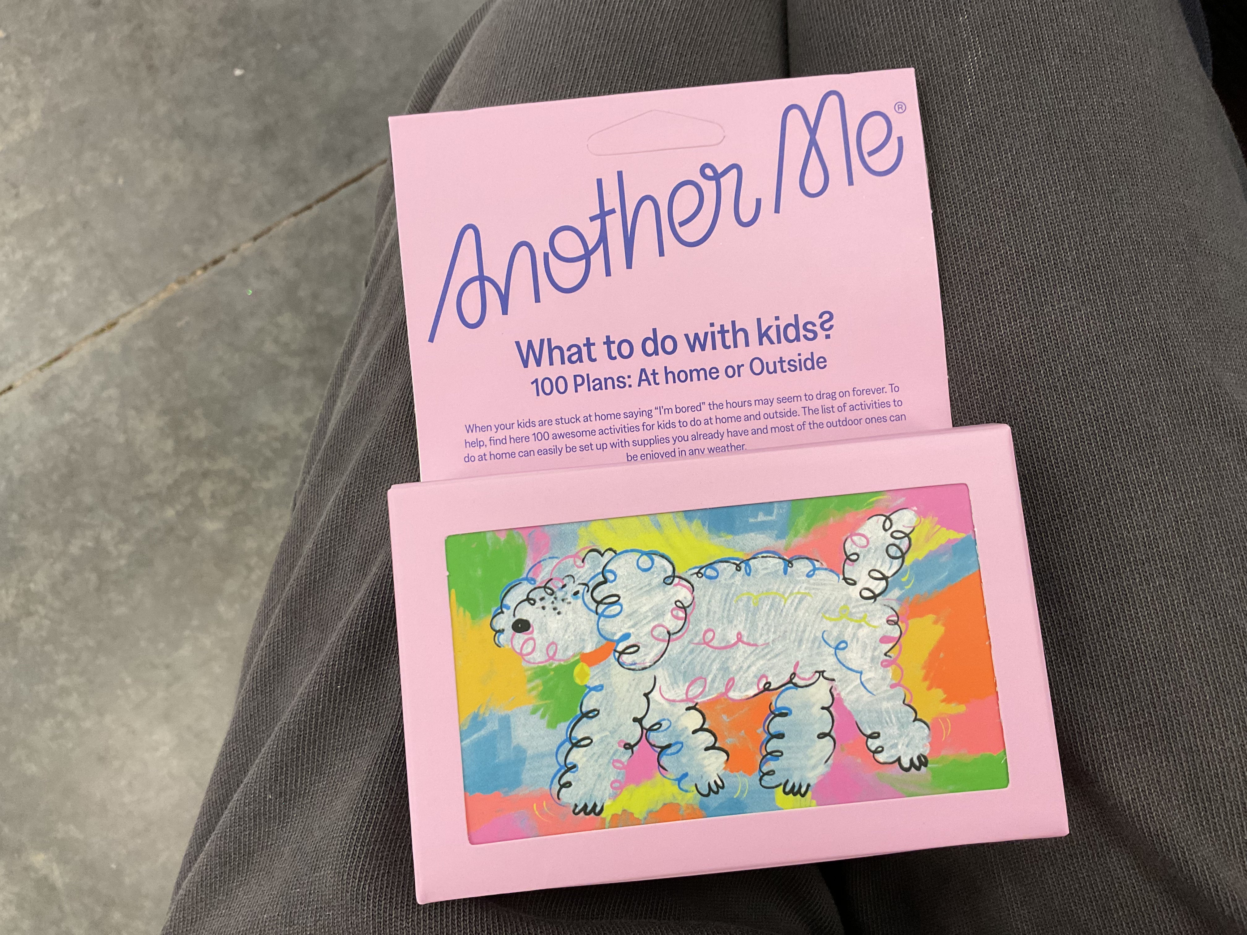 What to do with kids? Activity Cards