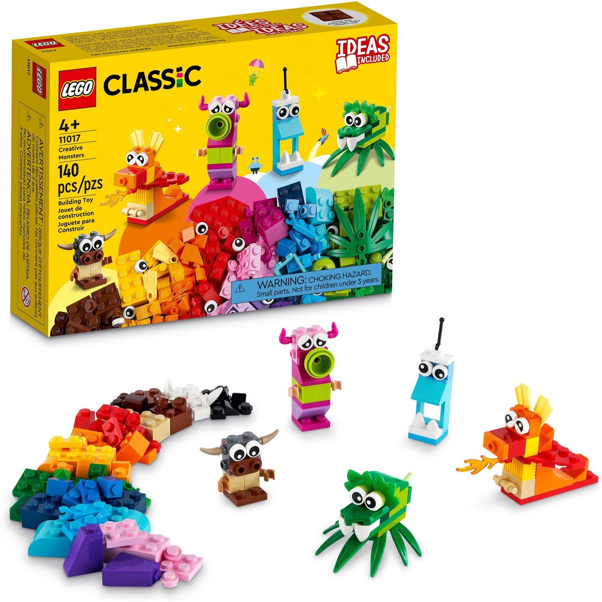 LEGO® Classic Creative Monsters Building Toy Set [11017]