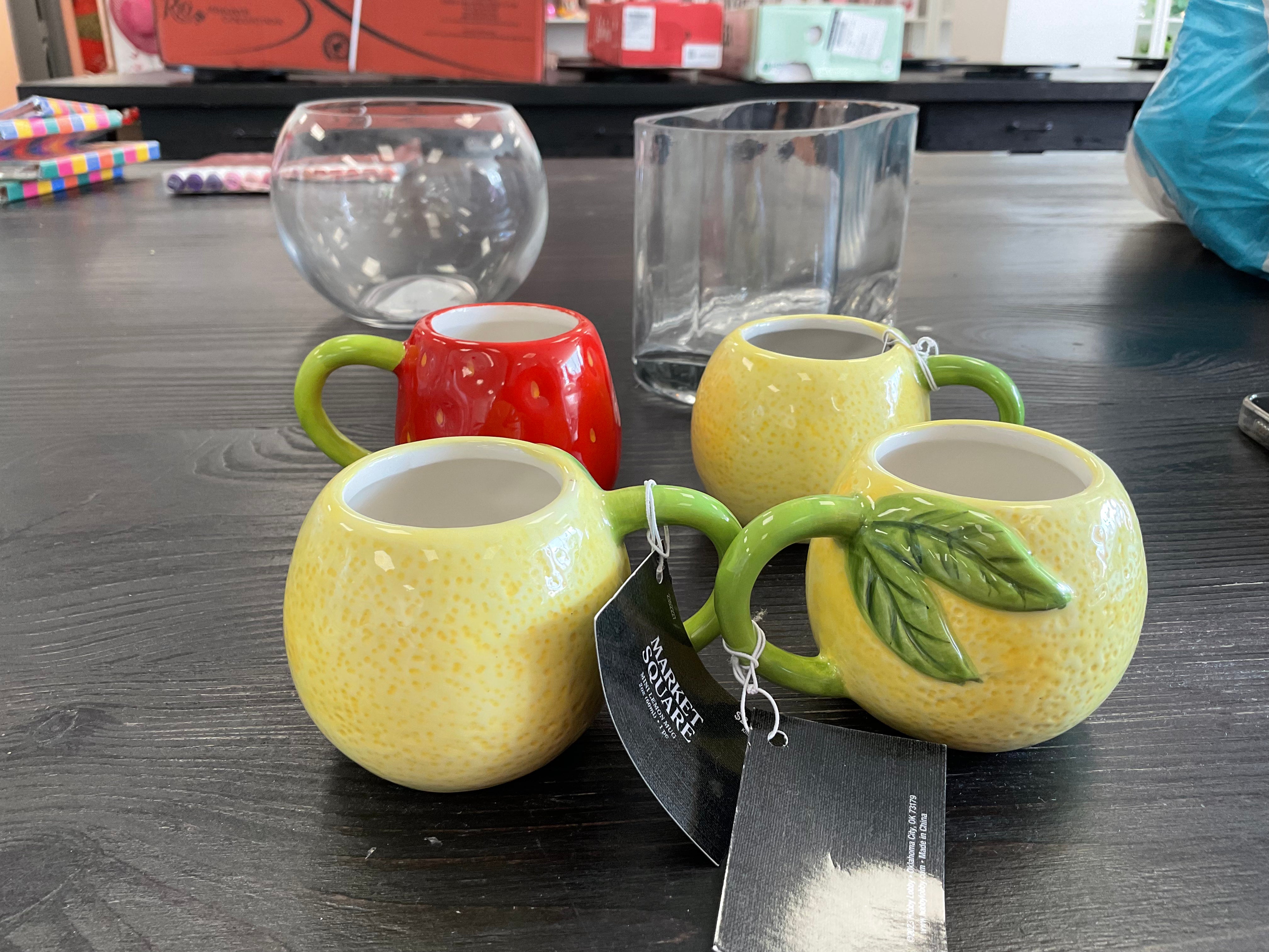 Mini fruit mugs