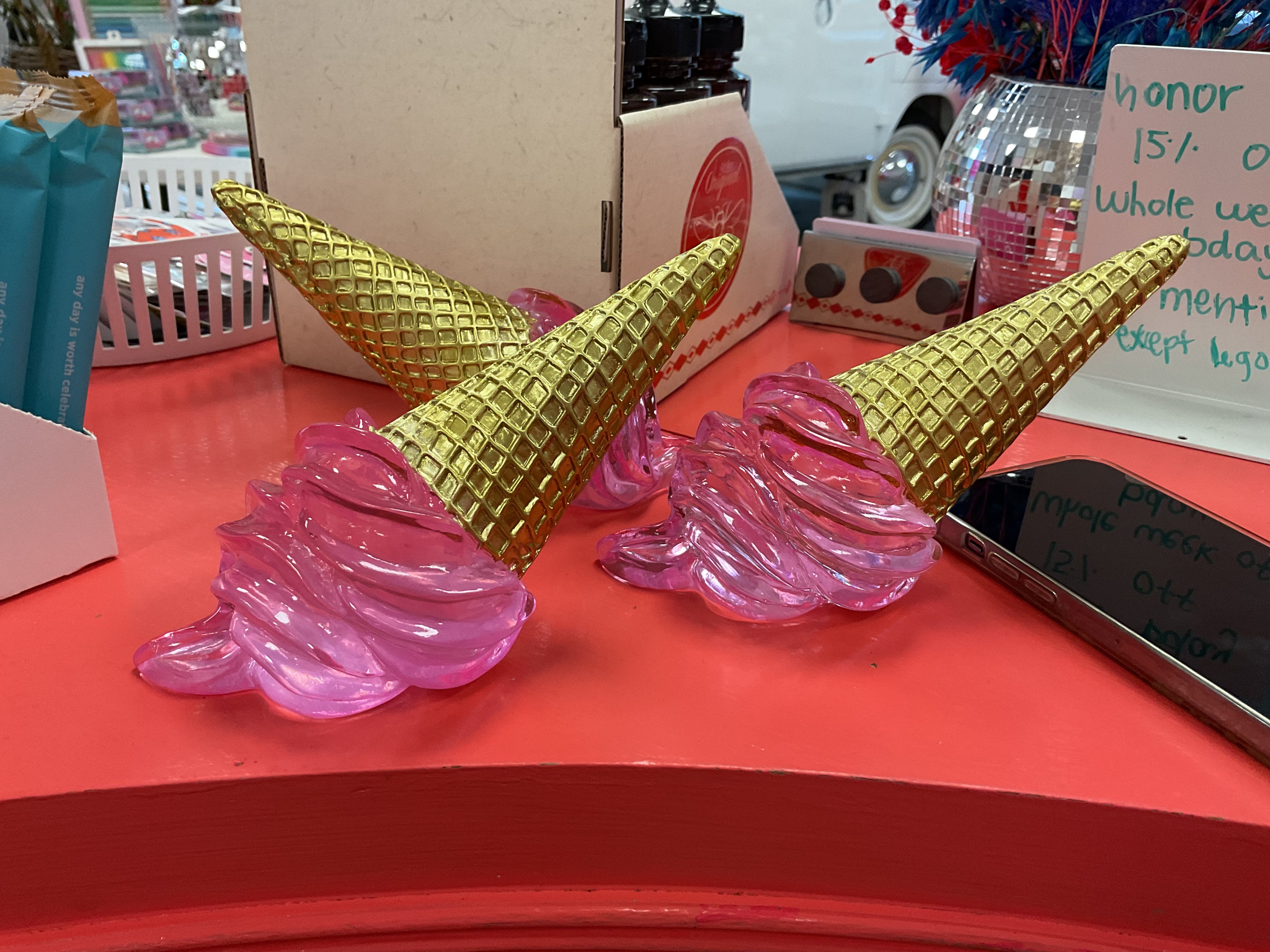 Icecream cones decor