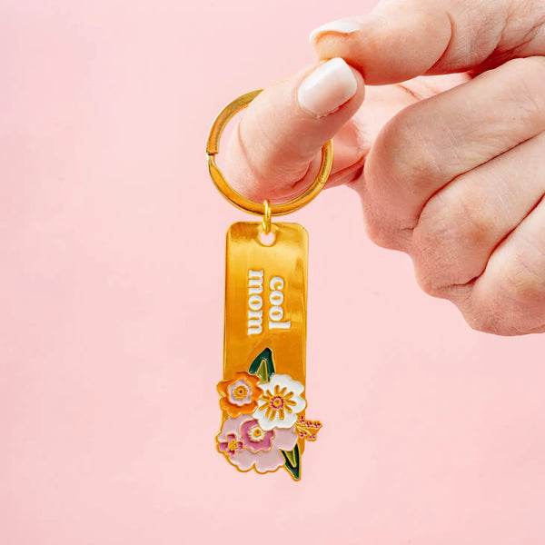 Cool mom keychain