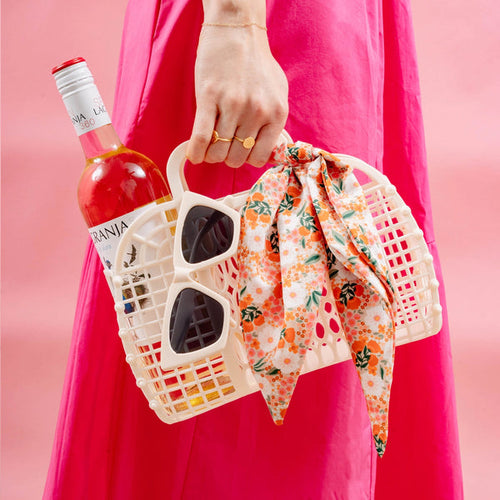 Jelly Basket with Scarf