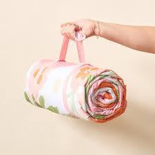 Floral Quilted Picnic Blanket