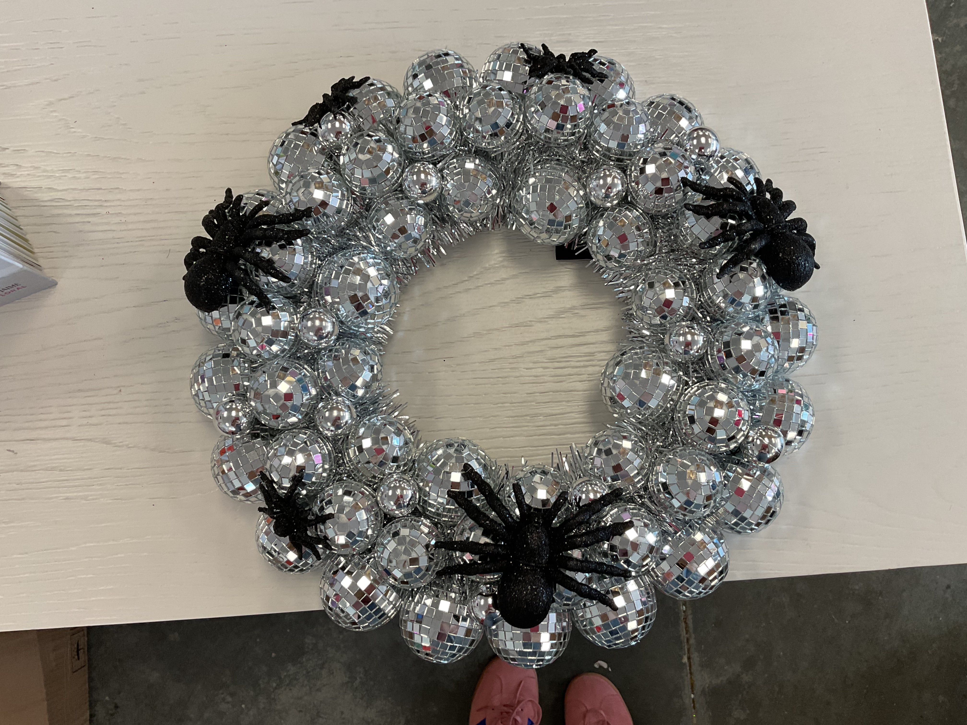 Halloween Disco Wreath