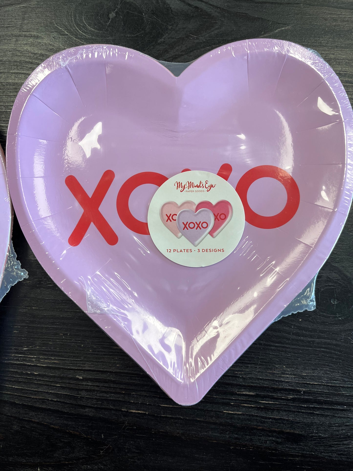 Xoxo plates