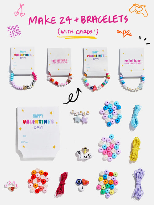 Kids’ DIY Valentine Bracelet Kit