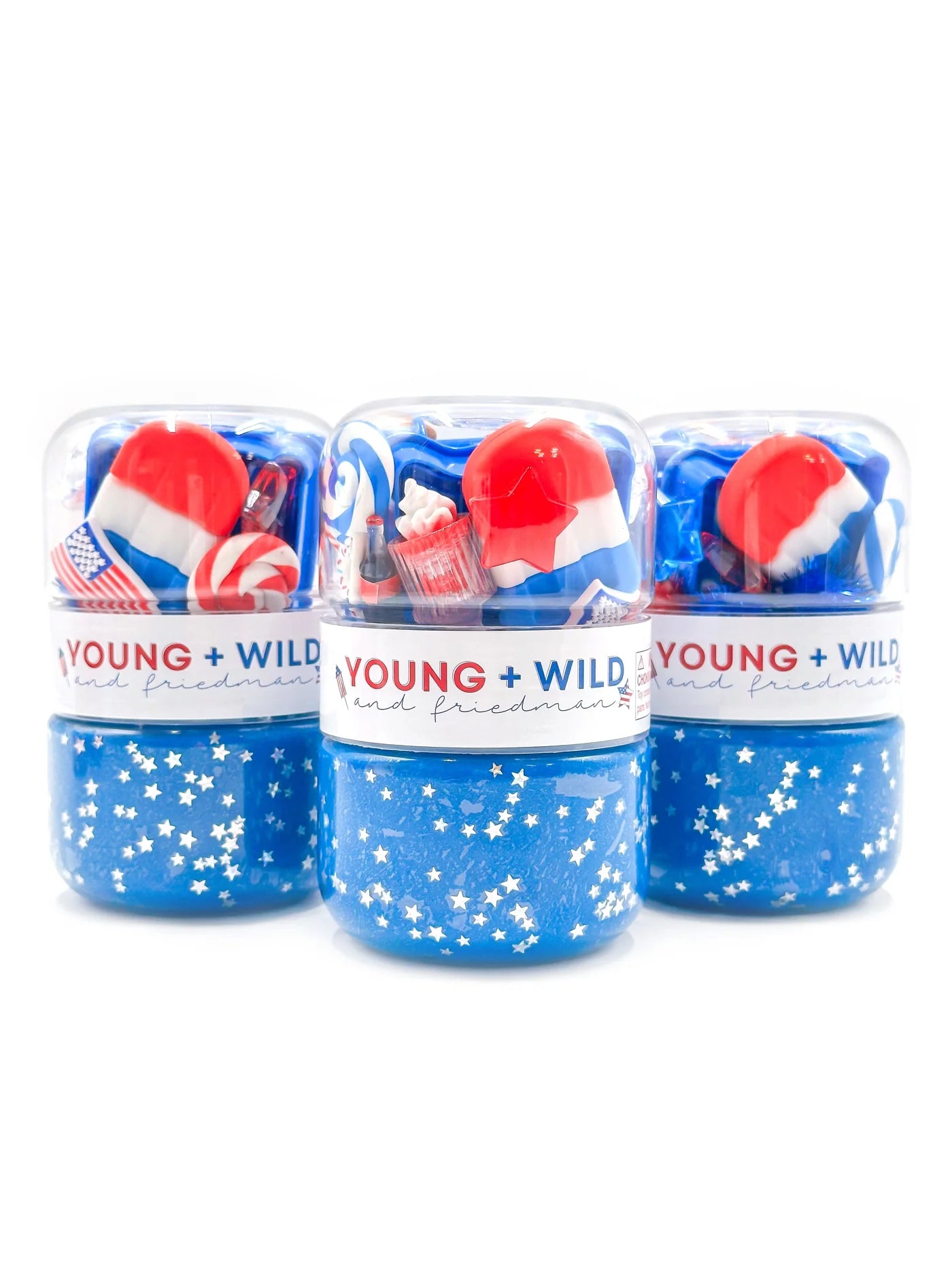Grab & Go Dough Jar - Fourth of July