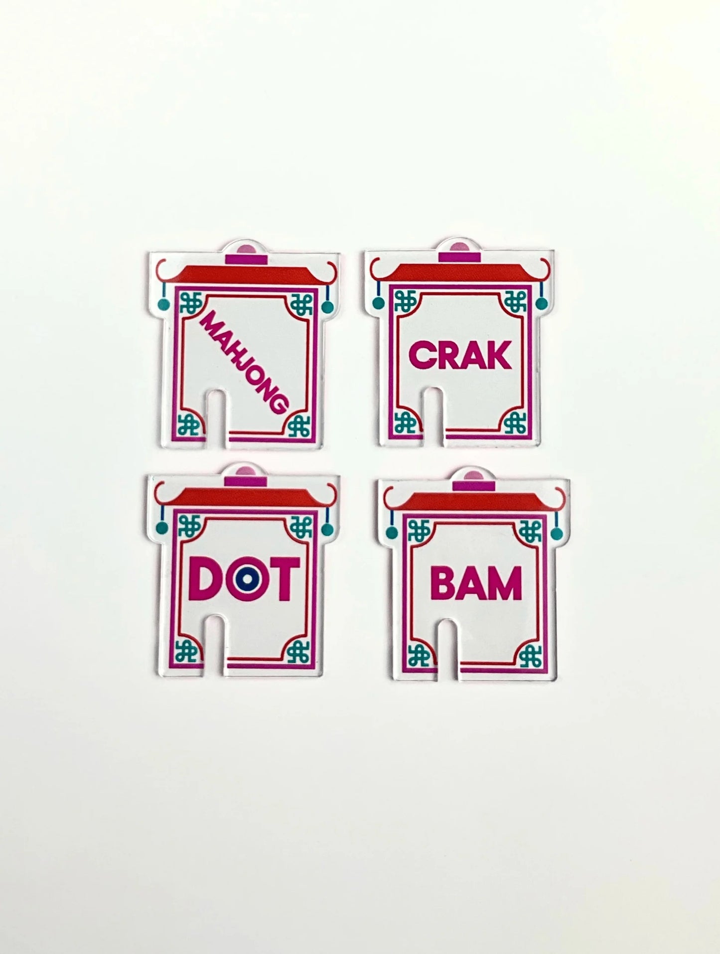 Pagoda Acrylic Cocktail Stir Sticks