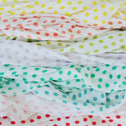 Swaddle - Orange Dot