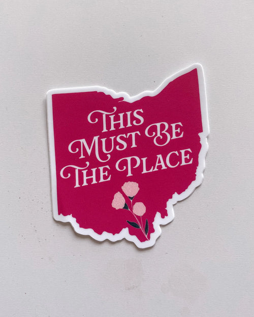 This Must Be the Place Sticker