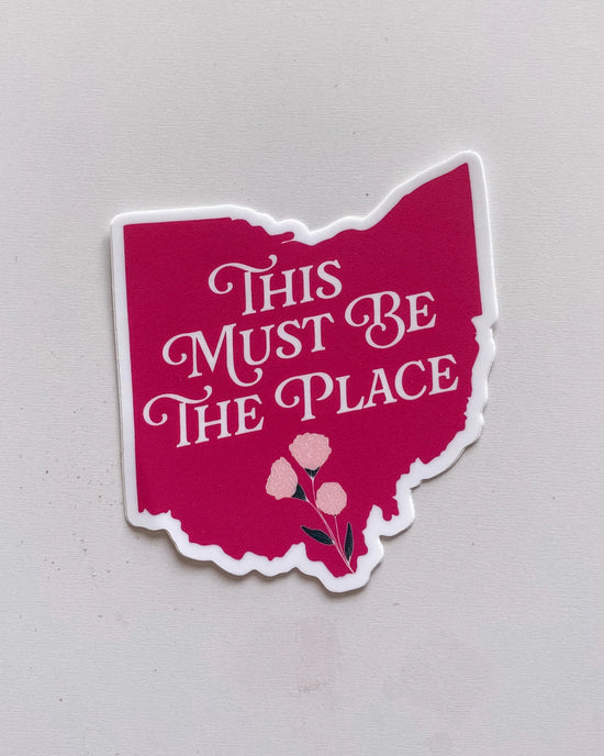 This Must Be the Place Sticker
