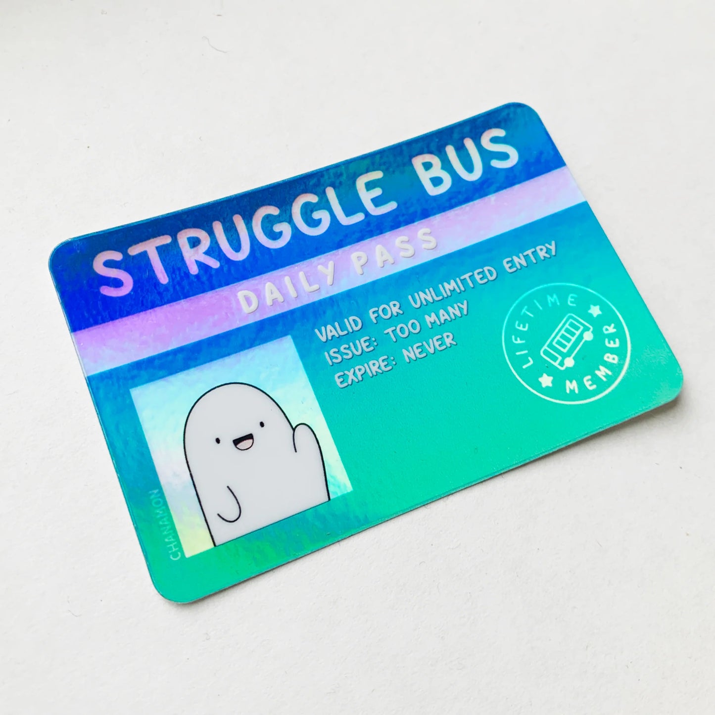Struggle Bus Sticker