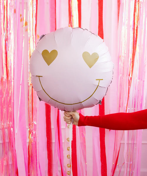 Heart Eyes Foil Balloon