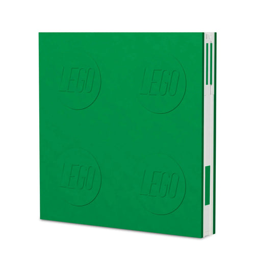 LEGO® Iconic Locking Notebook with Gel Pen - Green [52443]
