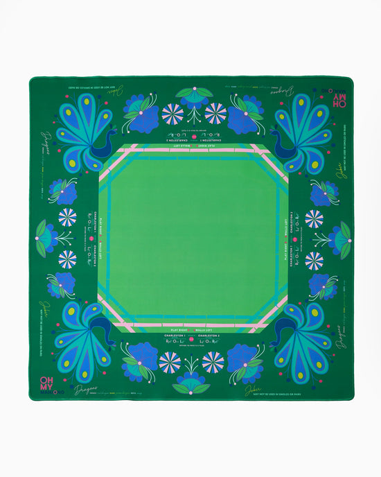 Birdie Green Mahjong Mat