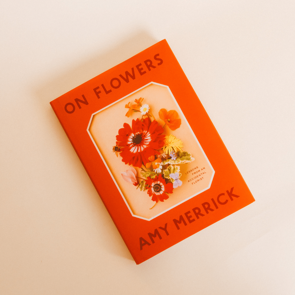 ON FLOWERS Hardcover Book