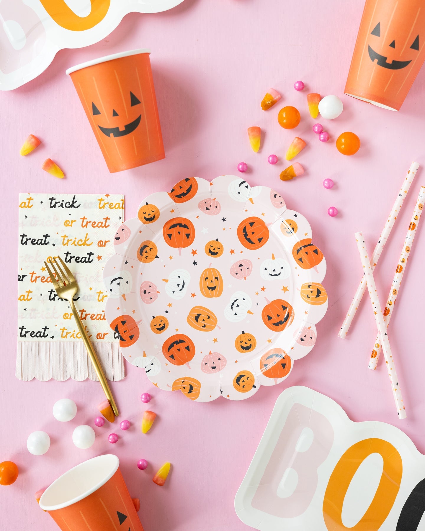 Hey Pumpkin Paper Party Cups