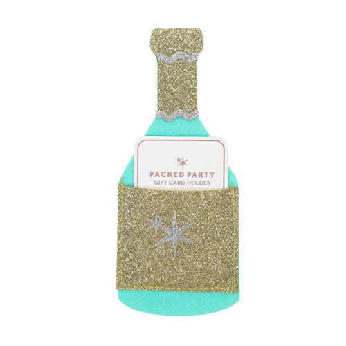 Champagne Gift Card Holder