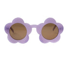 Kids Flower Sunglasses - Purple