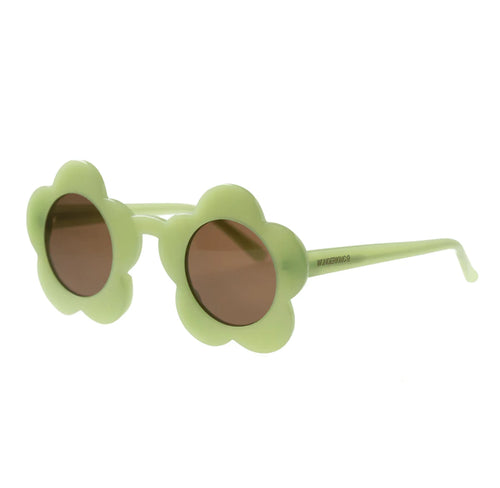 Kids Flower Sunglasses - Green