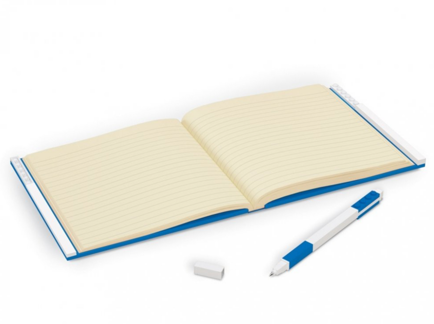 LEGO® Iconic Locking Notebook with Gel Pen - Blue [52257]