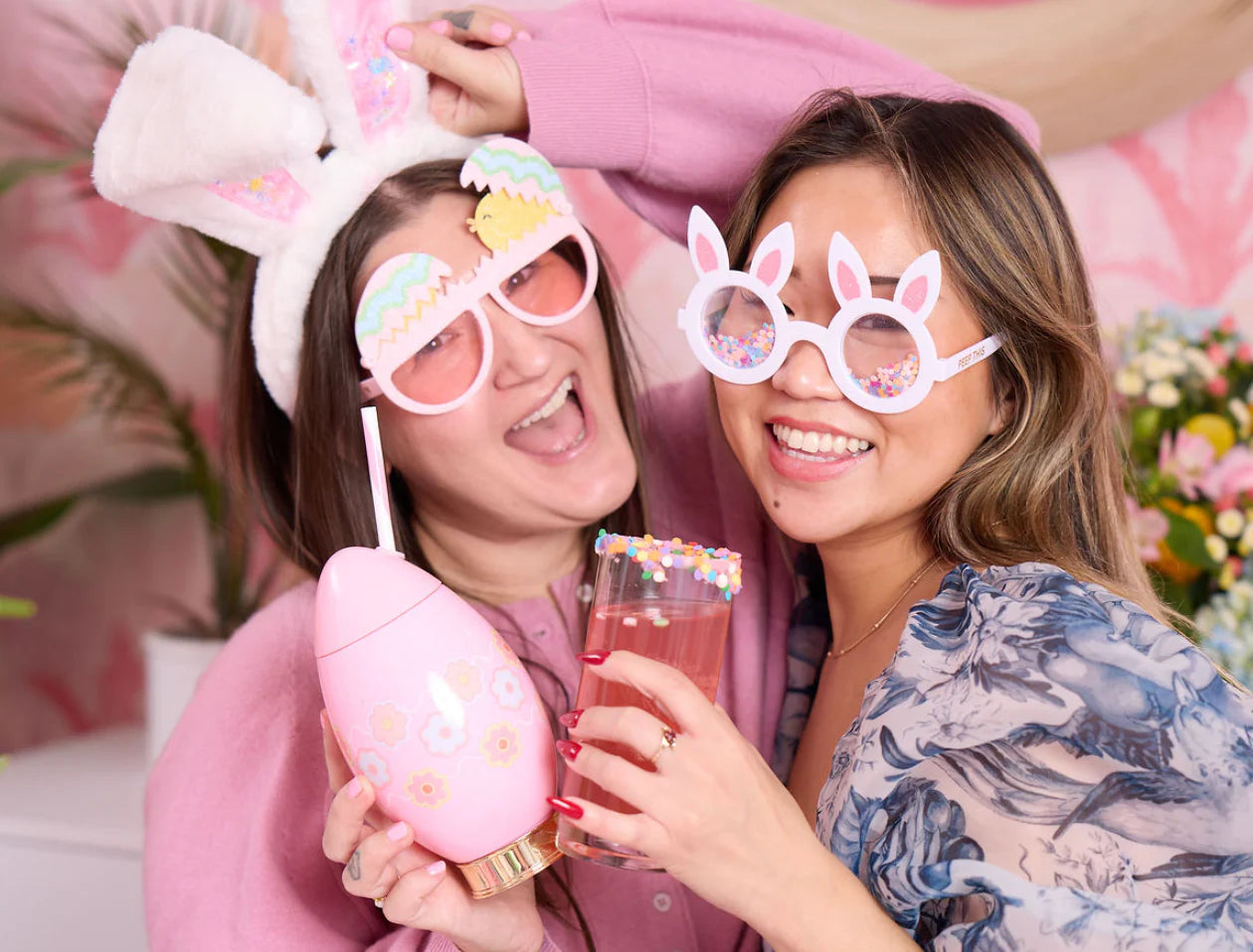Bunny Confetti Glasses