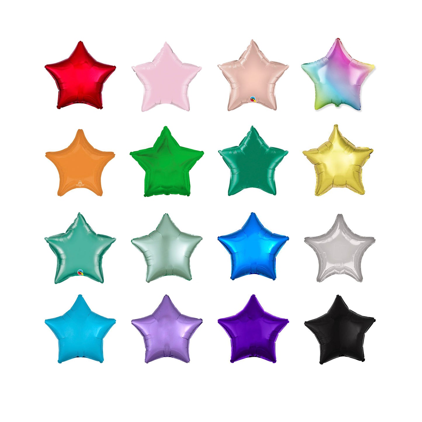 Foil Star Balloons