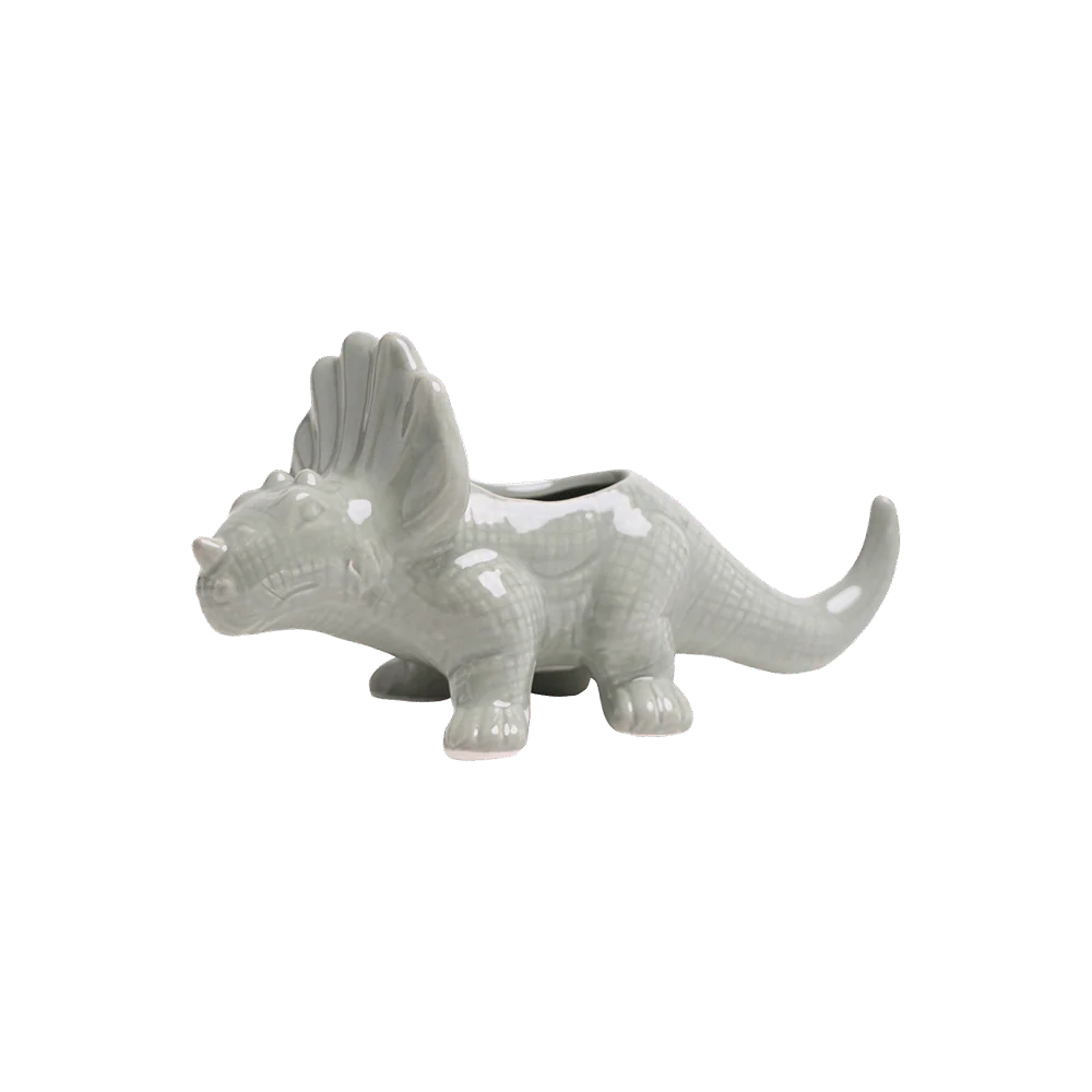 Triceratops Planter Vase