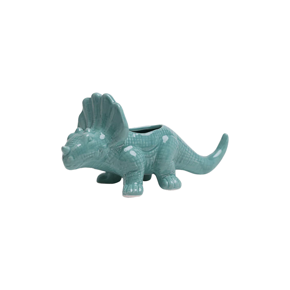 Triceratops Planter Vase