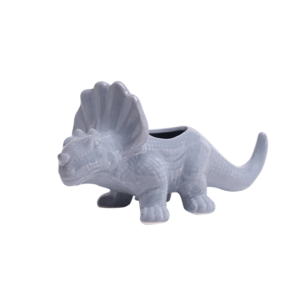 Triceratops Planter Vase