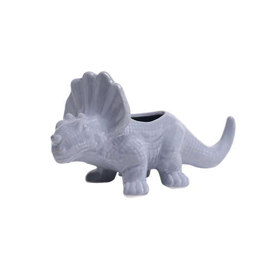 Triceratops Planter Vase