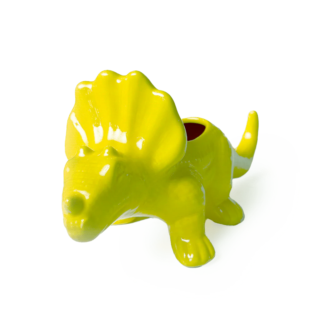 Triceratops Planter Vase