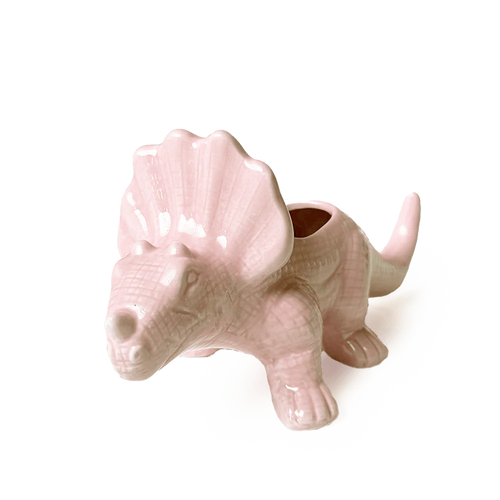 Triceratops Planter Vase
