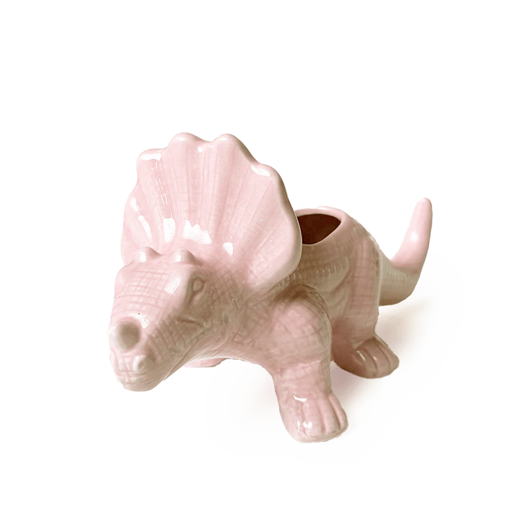 Triceratops Planter Vase