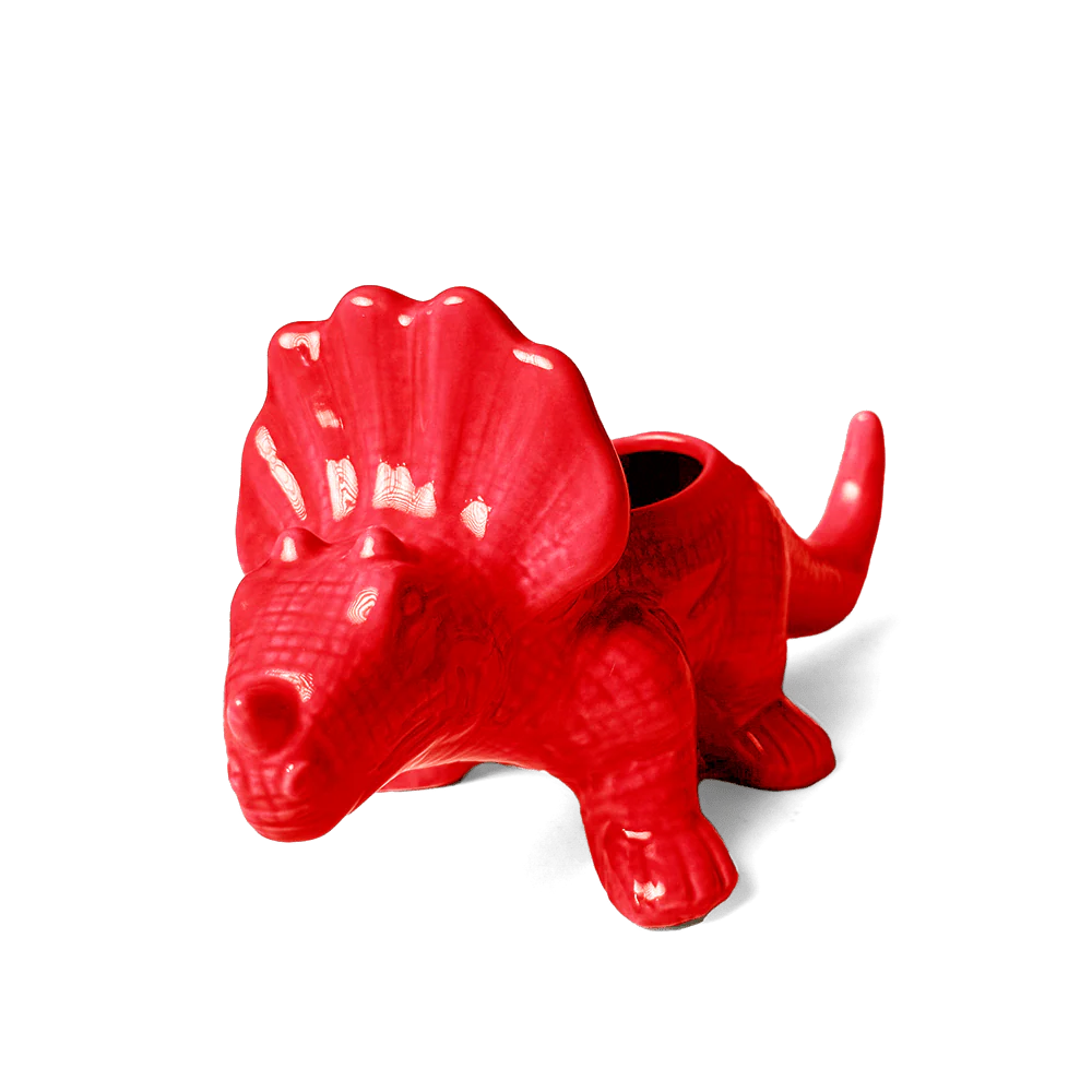 Triceratops Planter Vase