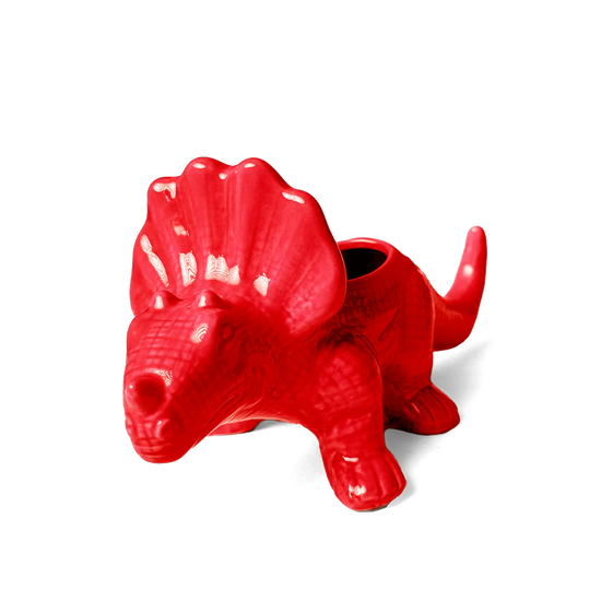 Triceratops Planter Vase
