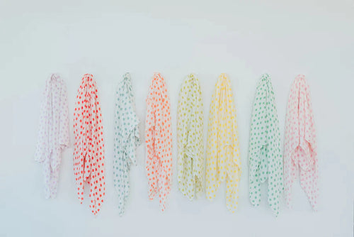 Swaddle - Orange Dot