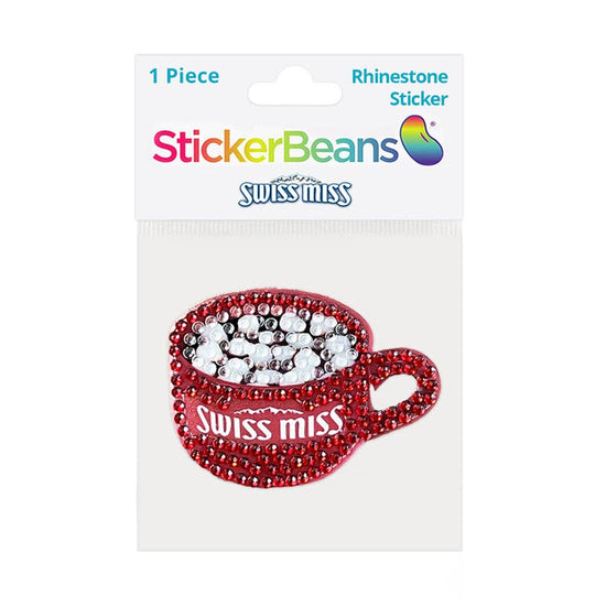 StickerBeans Swiss Miss 2" Hot Cocoa Sticker