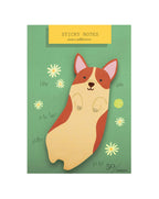 Corgi Die Cut Sticky Notes