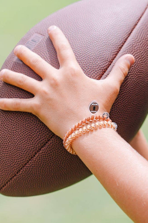 TELETIES Small - Football Hair Ties