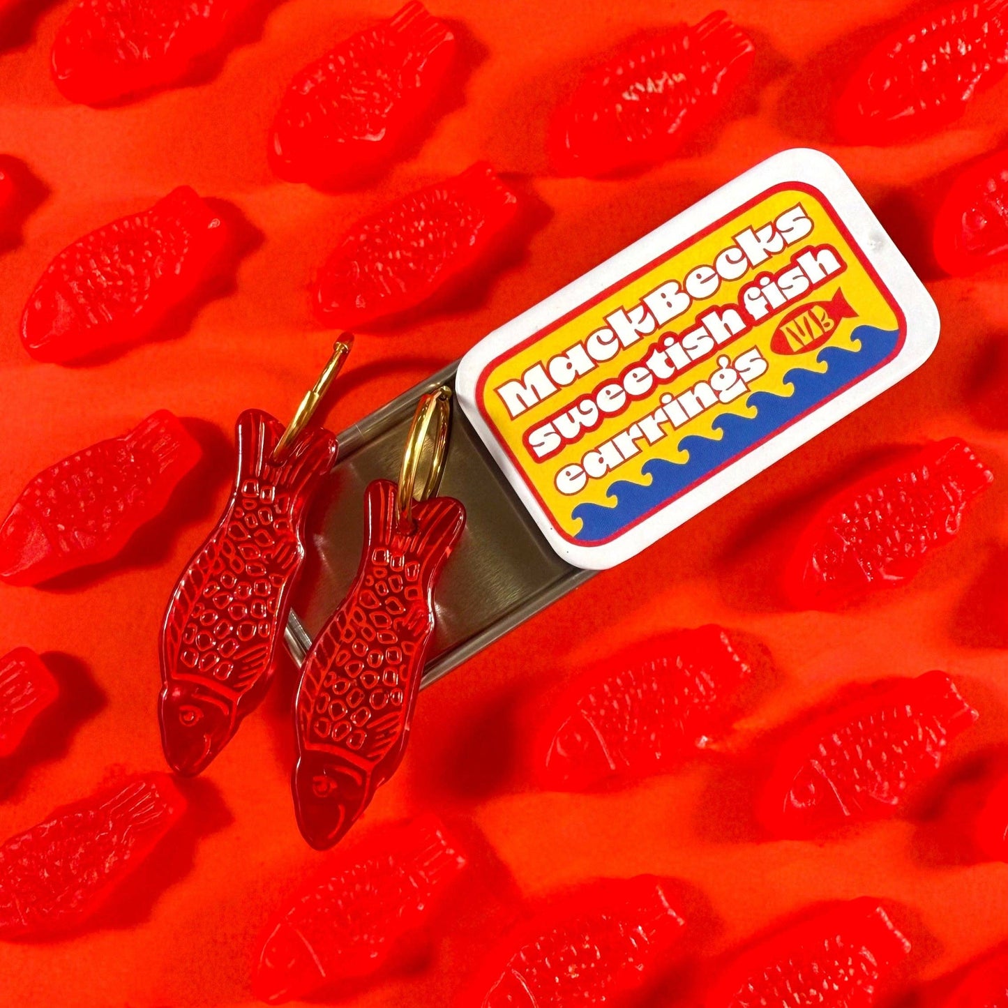 Sweetish Fish Earrings