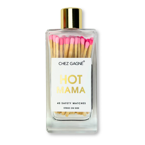 Hot Mama - Glass Bottle Safety Matches