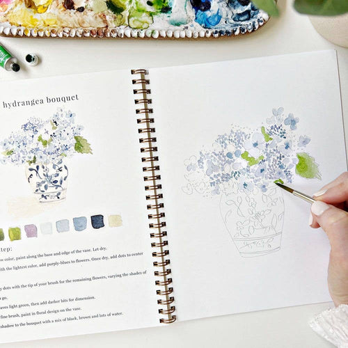 Watercolor Workbook - Bouquets