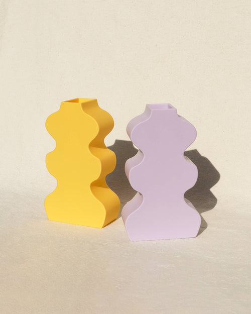 Wiggle Vase - Yellow