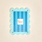 Mini Acrylic Picture Frame Magnet – Blue