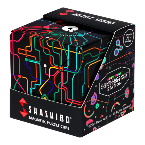 Shashibo Magnetic Puzzle Cube - Q Dot Map